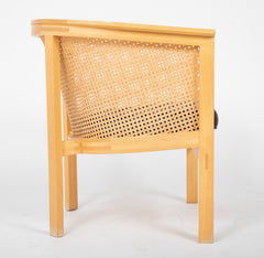 Pair of Kongaserie Caned Armchairs by R. Thygesen & J. Sorensen for Botium  - Denmark