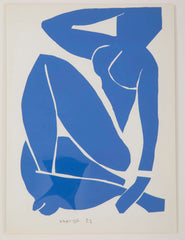 Henri Matisse Supervised Lithograph from his Original Cut Paper Maquette