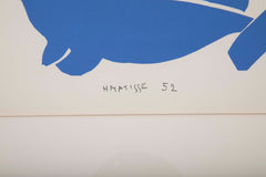 Henri Matisse Supervised Lithograph from his Original Cut Paper Maquette
