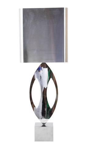 Charles et Fils Aluminium Table Lamp