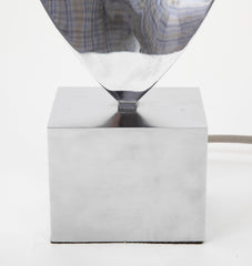 Charles et Fils Aluminium Table Lamp