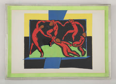 Henri Matisse Supervised Lithograph from his Original Cut Paper Maquette