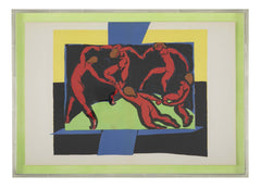 Henri Matisse Supervised Lithograph from his Original Cut Paper Maquette
