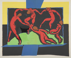 Henri Matisse Supervised Lithograph from his Original Cut Paper Maquette