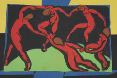 Henri Matisse Supervised Lithograph from his Original Cut Paper Maquette