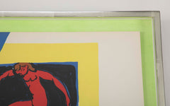 Henri Matisse Supervised Lithograph from his Original Cut Paper Maquette