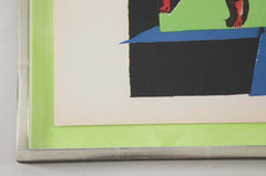 Henri Matisse Supervised Lithograph from his Original Cut Paper Maquette