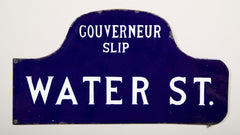 Six NYC, New York Porcelain over Metal Enamel Street Signs  Also Priced Individually