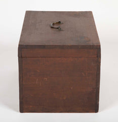 Whale Ship Agent's Document Box from the Whale Ship " Montpelier" / Side Table