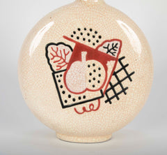 A French Moderne Period Primavera Vase by Jean Olin