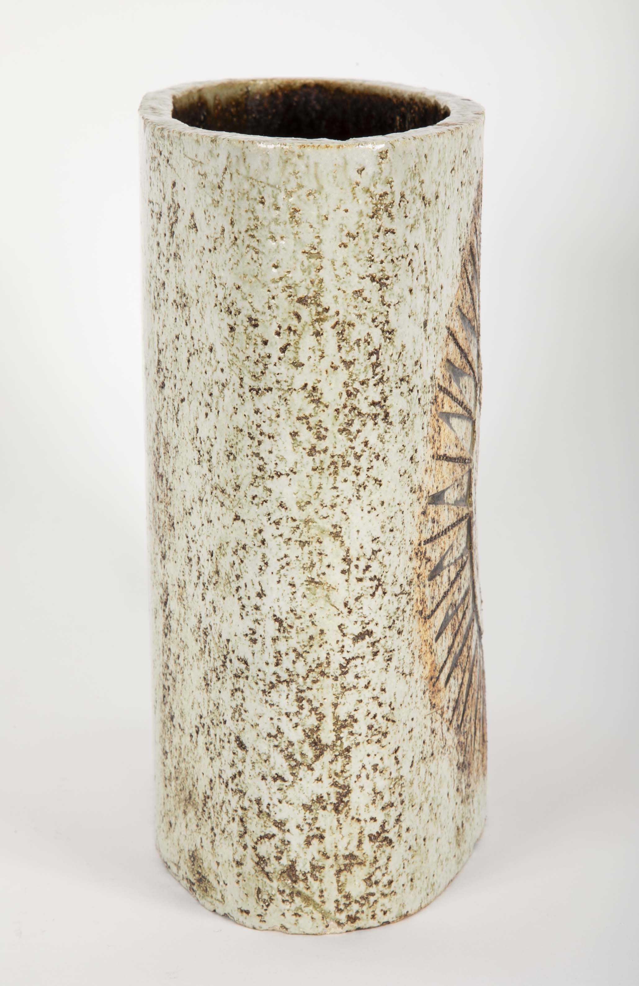 Mid-Century Ceramic Vase by Roger Capron