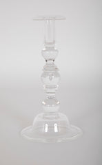 Steuben Glass "Teardrop" Candlestick