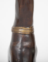 Bronze Figure of a Whippet or Greyhound