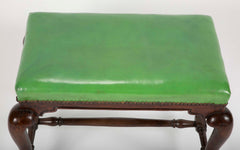 George I Walnut Cabriole Leg Bench