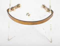 Pair of Lucite Bar Stools by Hill Manufacturing Company