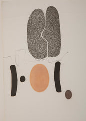 "The Dance of Man in Modern Times" Etching & Aquatint By Victor Pasmore