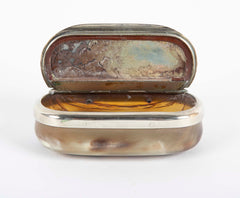 Pat Olsen Wanga Cattle Horn Snuff Box
