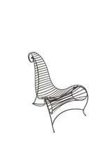 Andre Dubreuil Iron "Spine Chair"