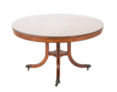 Late Regency Center Table In The Manner of Gillows