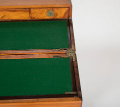 Mid 19th Century Chinese Export Camphorwood One Piece Campaign Chest