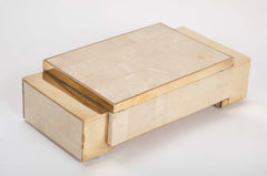 Tessellated Marble & Brass Box