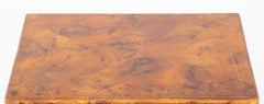 Italian Campaign Chest of Drawers with Olive Wood Veneer, Mid-20th Century