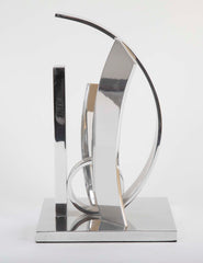 "Surge" Polished Aluminium Sculpture by Alexander Liberman