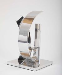 "Surge" Polished Aluminium Sculpture by Alexander Liberman