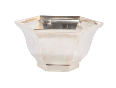 Hexagonal Sterling Silver Bowl for Tiffany & Co.