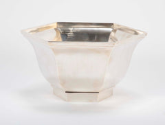 Hexagonal Sterling Silver Bowl for Tiffany & Co.