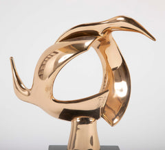 "Swirling Seagulls" signed Bronze Sculpture by Carla Lavatelli