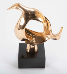 "Swirling Seagulls" signed Bronze Sculpture by Carla Lavatelli