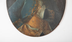 French School 18th Century Portrait Circa 1780's