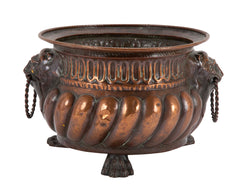 Dutch Patinated Copper Jardiniere in the Baroque Style