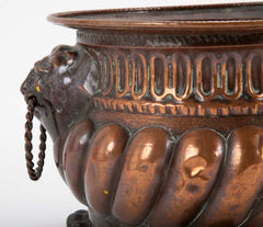 Dutch Patinated Copper Jardiniere in the Baroque Style