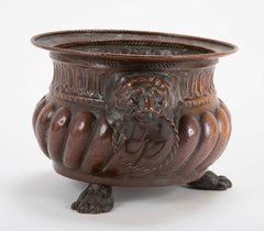 Dutch Patinated Copper Jardiniere in the Baroque Style