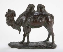 A Japanese Bronze of a Bactrian Camel