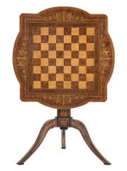 Italian Signed Sorrento Tilt Top Games Table