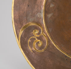 Copper Repousse Plate