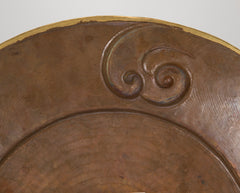 Copper Repousse Plate