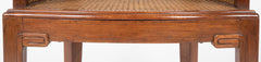 Set of Four Slip Seated Caned Back Armchairs Attributed to Maurice Dufrene