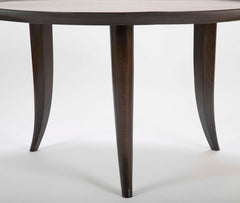 Art Deco Style Coffee Table Inlaid with Faux Ivory