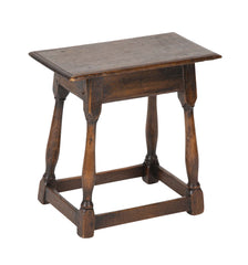Oak Side Table in the Jacobean Taste