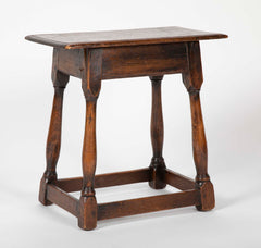 Oak Side Table in the Jacobean Taste