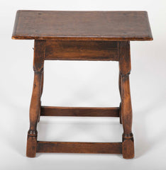 Oak Side Table in the Jacobean Taste