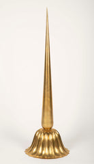 A Handmade Brass Finial from India