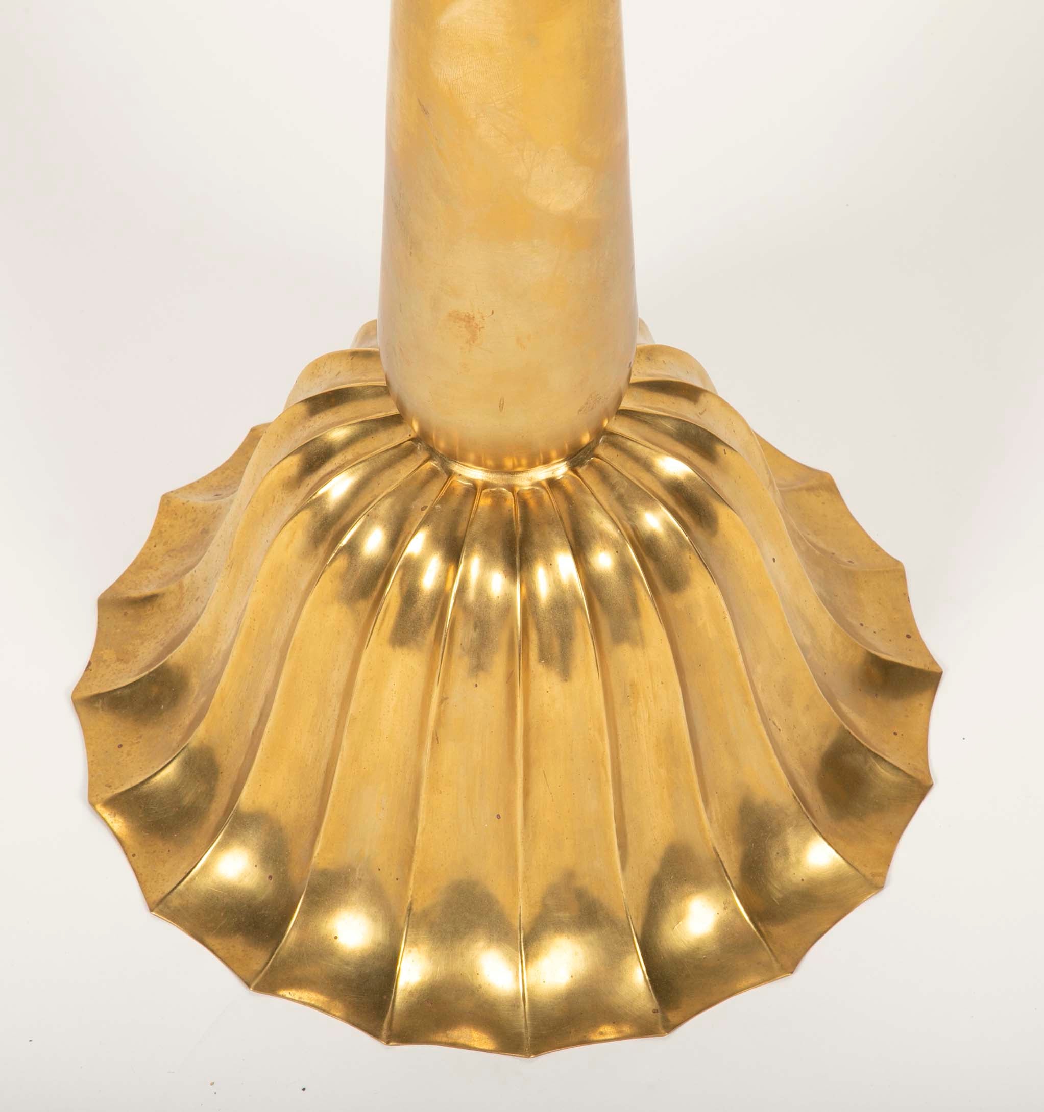A Handmade Brass Finial from India