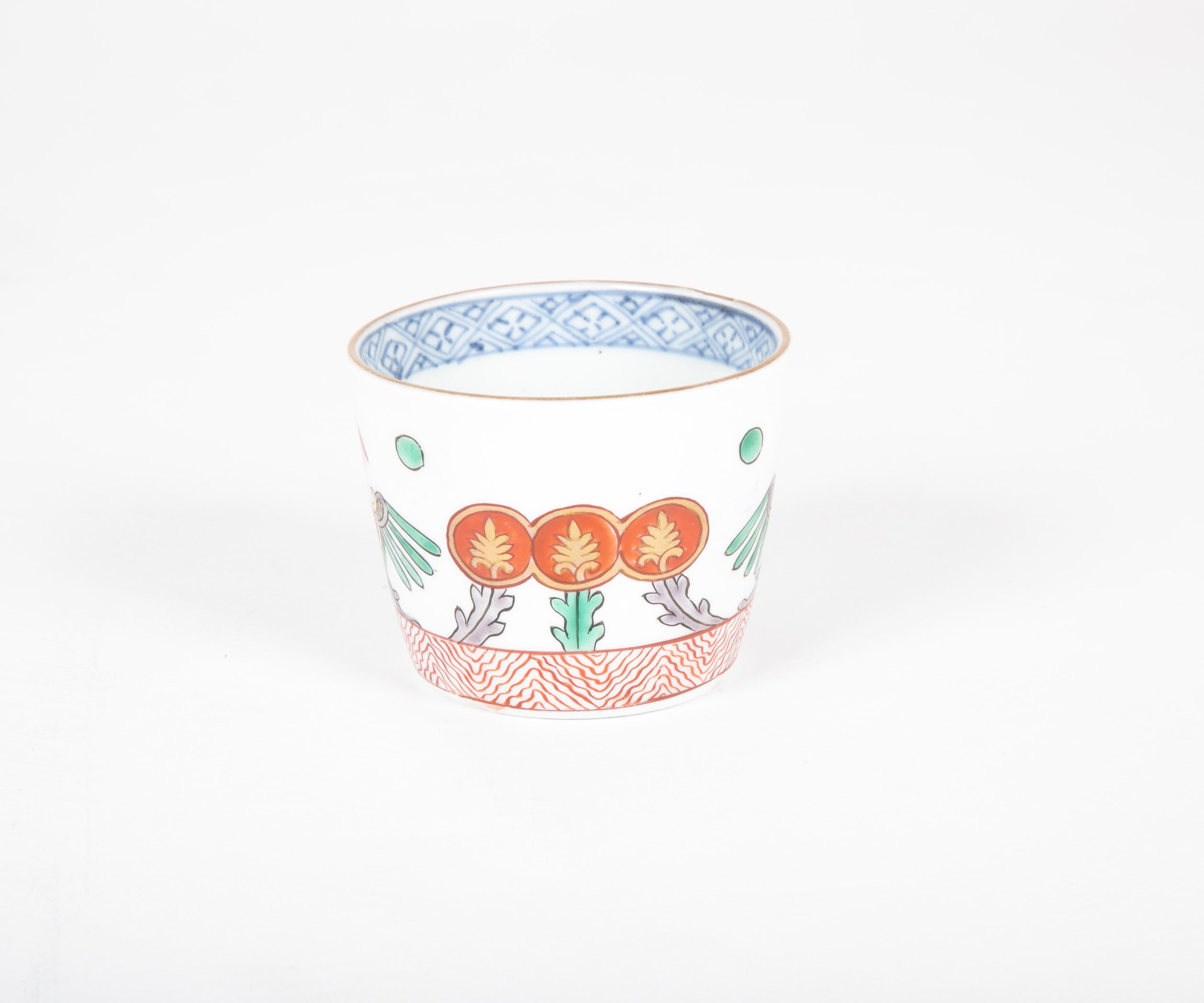 Four 19th Century Japanese Phoenix Tea Cups