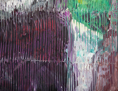 "Panda" Oil on Canvas by Hunt Slonem