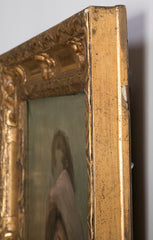 Oil on Canvas of a Cavalier, Signed Maztiga